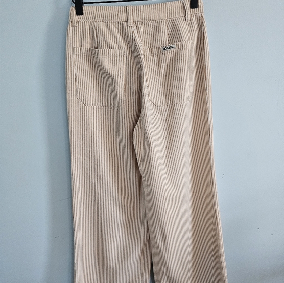 ROLLA'S Tan Flare Jeans Wide Leg - Picture 3 of 5
